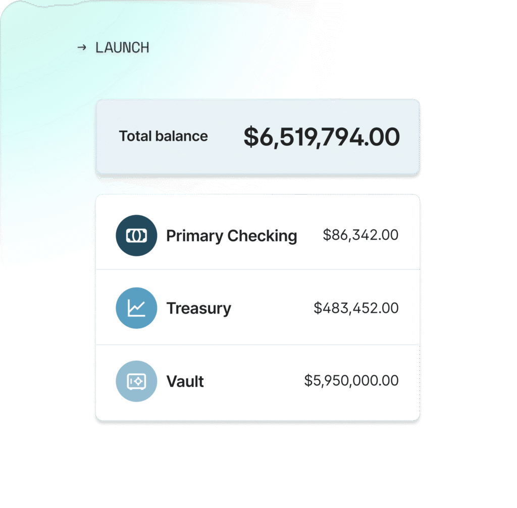 a startup finance stack with cards