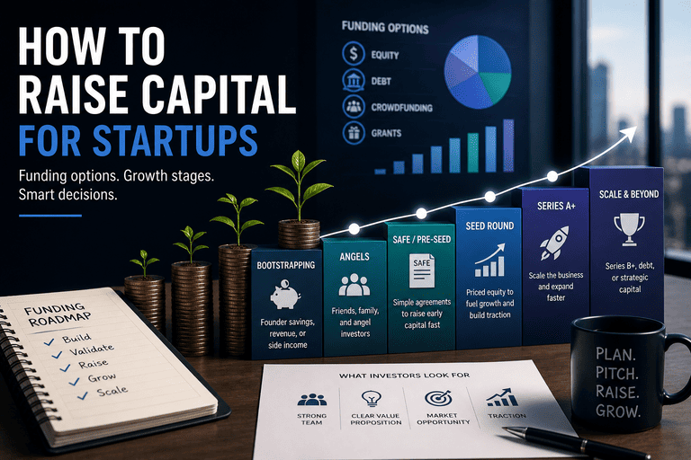 How to Raise Capital for Startups