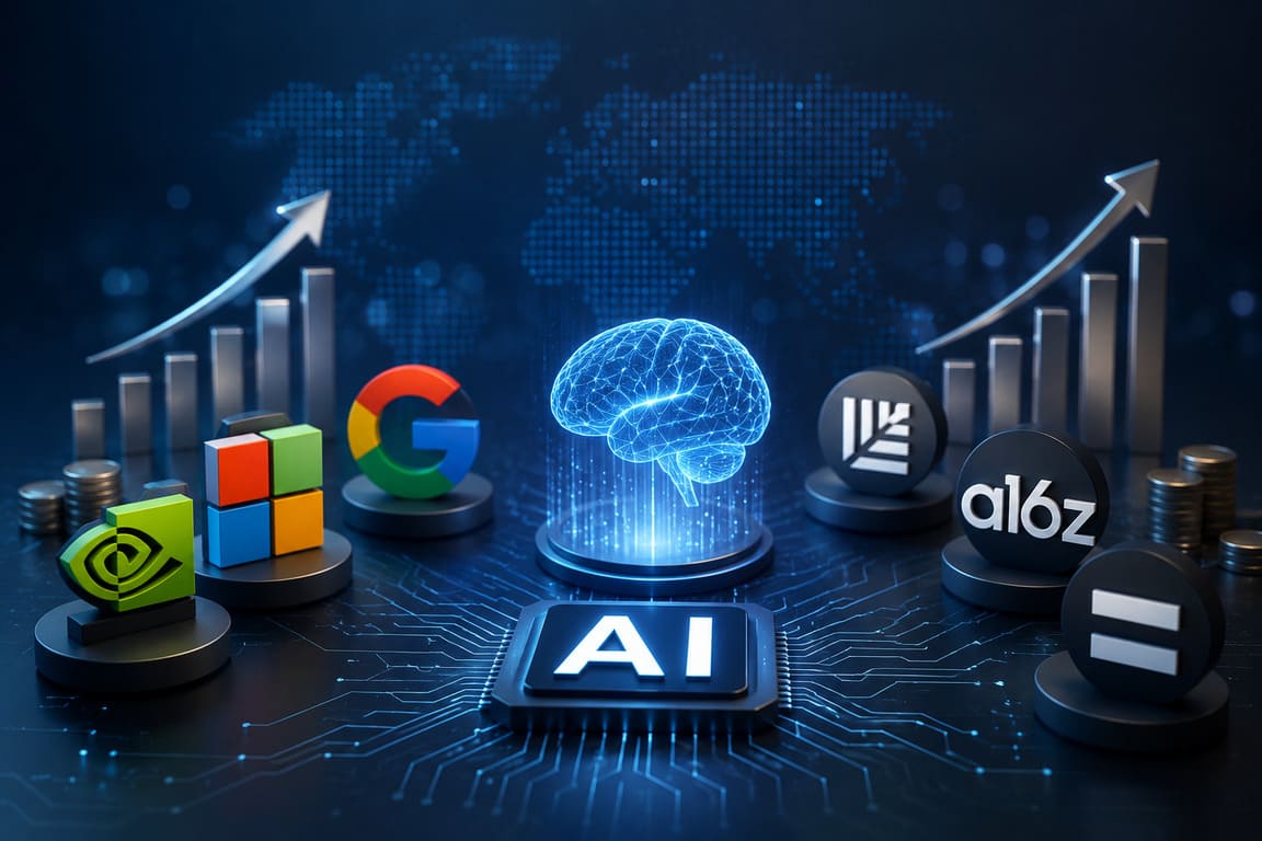 Who Are the Biggest Investors in AI Startups